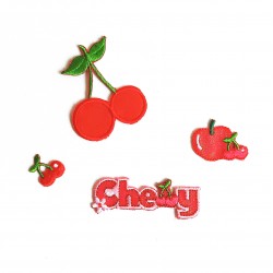 Iron-On Embroidery Sticker - Cherries